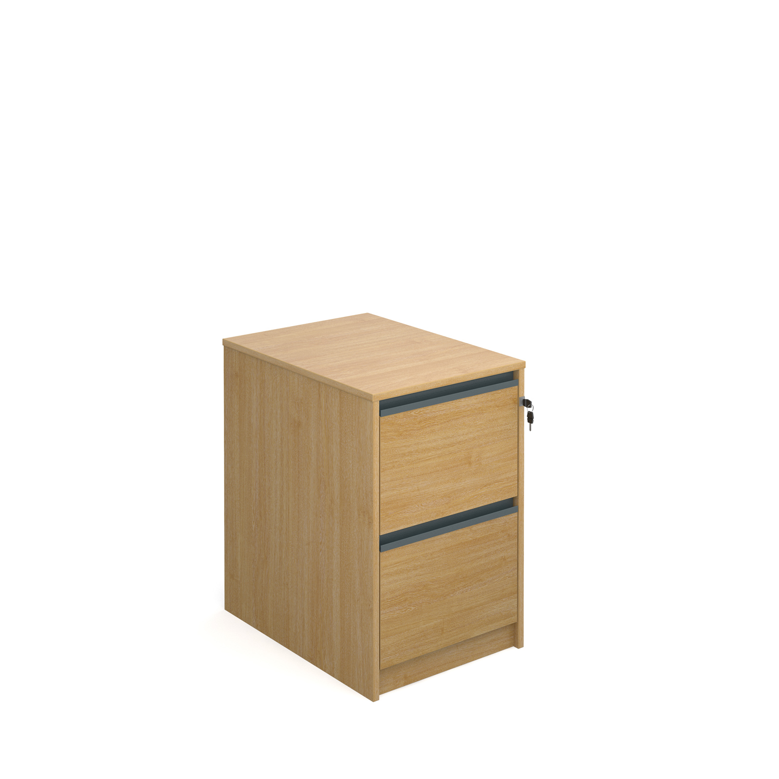 Two Drawer Filing Cabinet In Oak Office Ally North Yorks