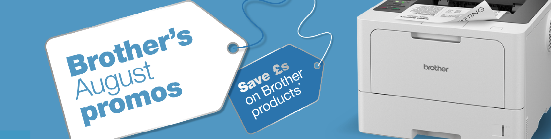 Brother August Promotions Banner Image