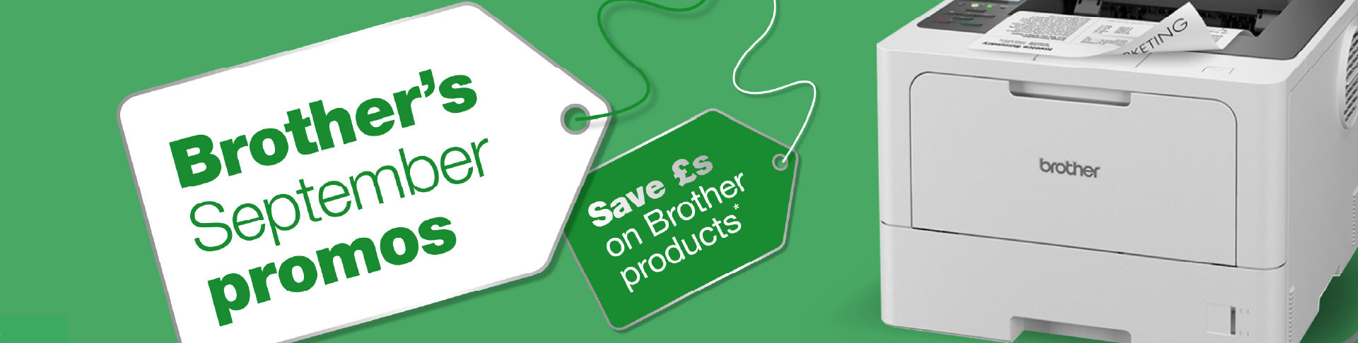 Brother September Promotions! Banner Image